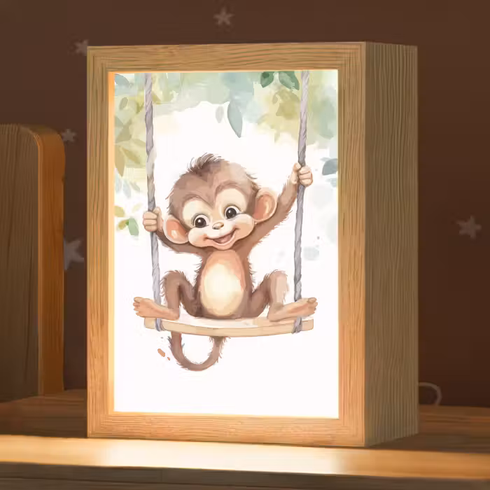 Nachtlampje - Aap - Dier - Kinderen - Jungle