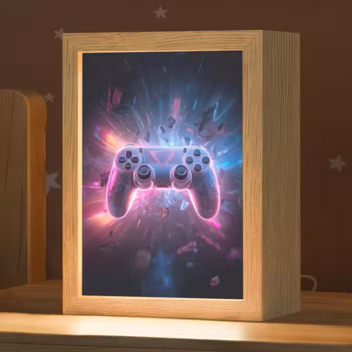 Nachtlampje - Controller - Neon - Explosie - Abstract