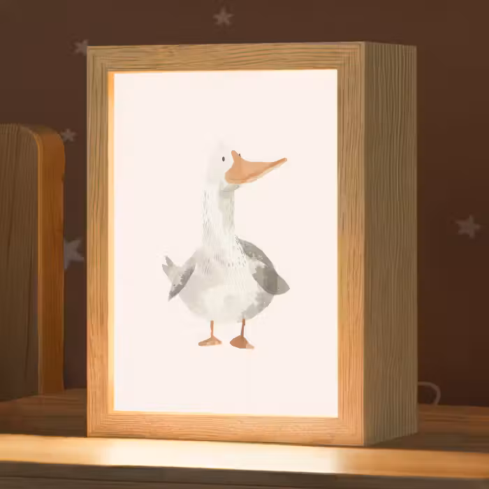 Nachtlampje - Gans - Eend - Boerderij - Dieren
