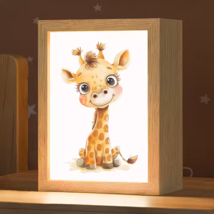 Nachtlampje - Giraf - Baby dier - Wilde dieren