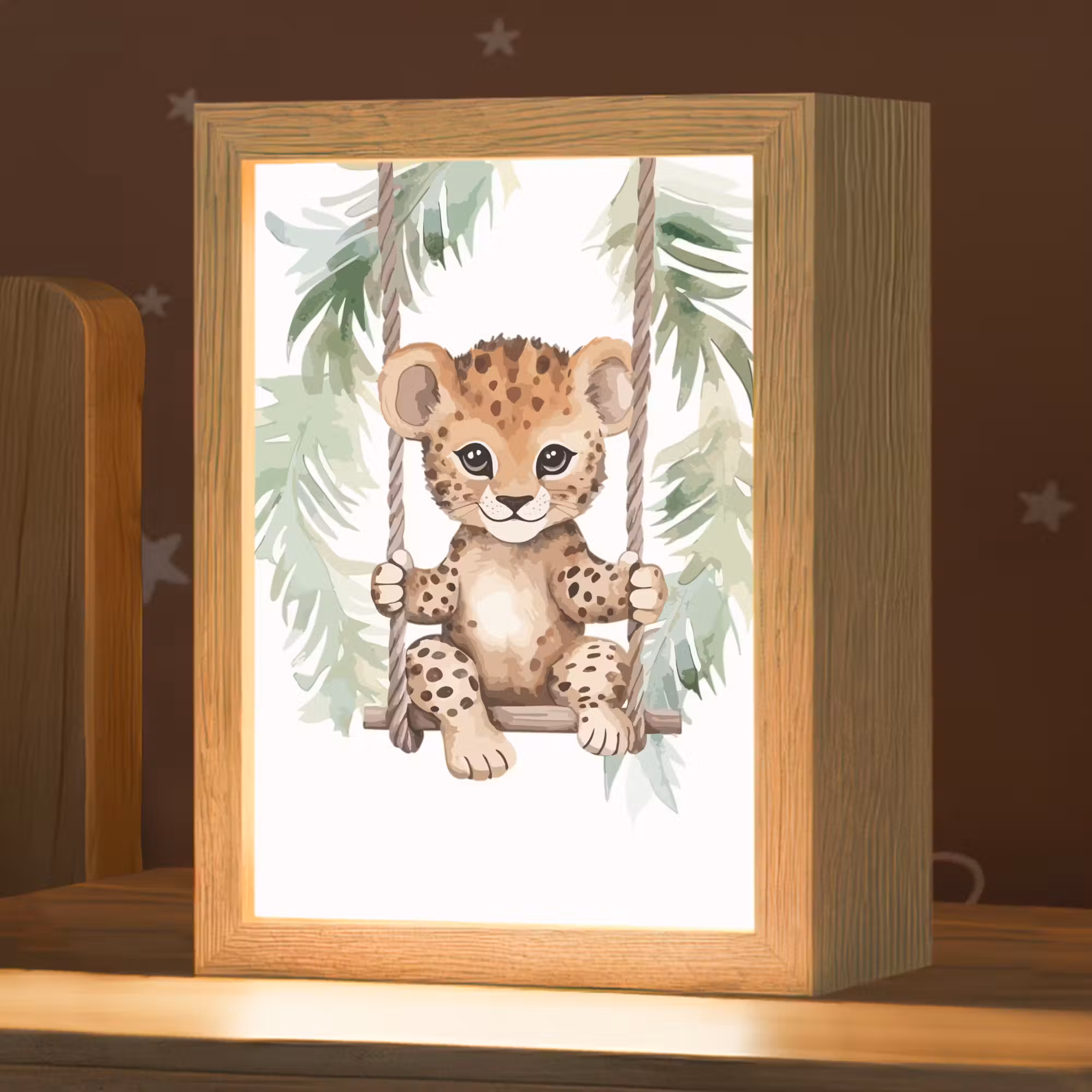 Nachtlampje - Luipaard - Dier - Kinderen - Jungle