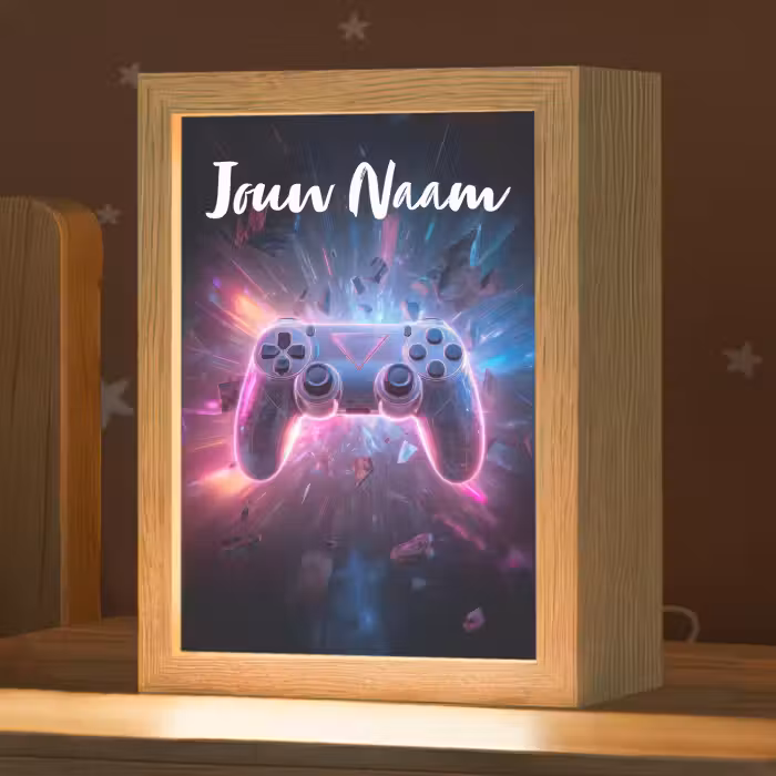 Nachtlampje met naam - Controller - Neon - Game