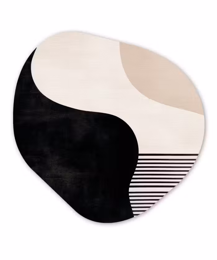 Organisch schilderij – Abstract - Japandi - Beige - Modern