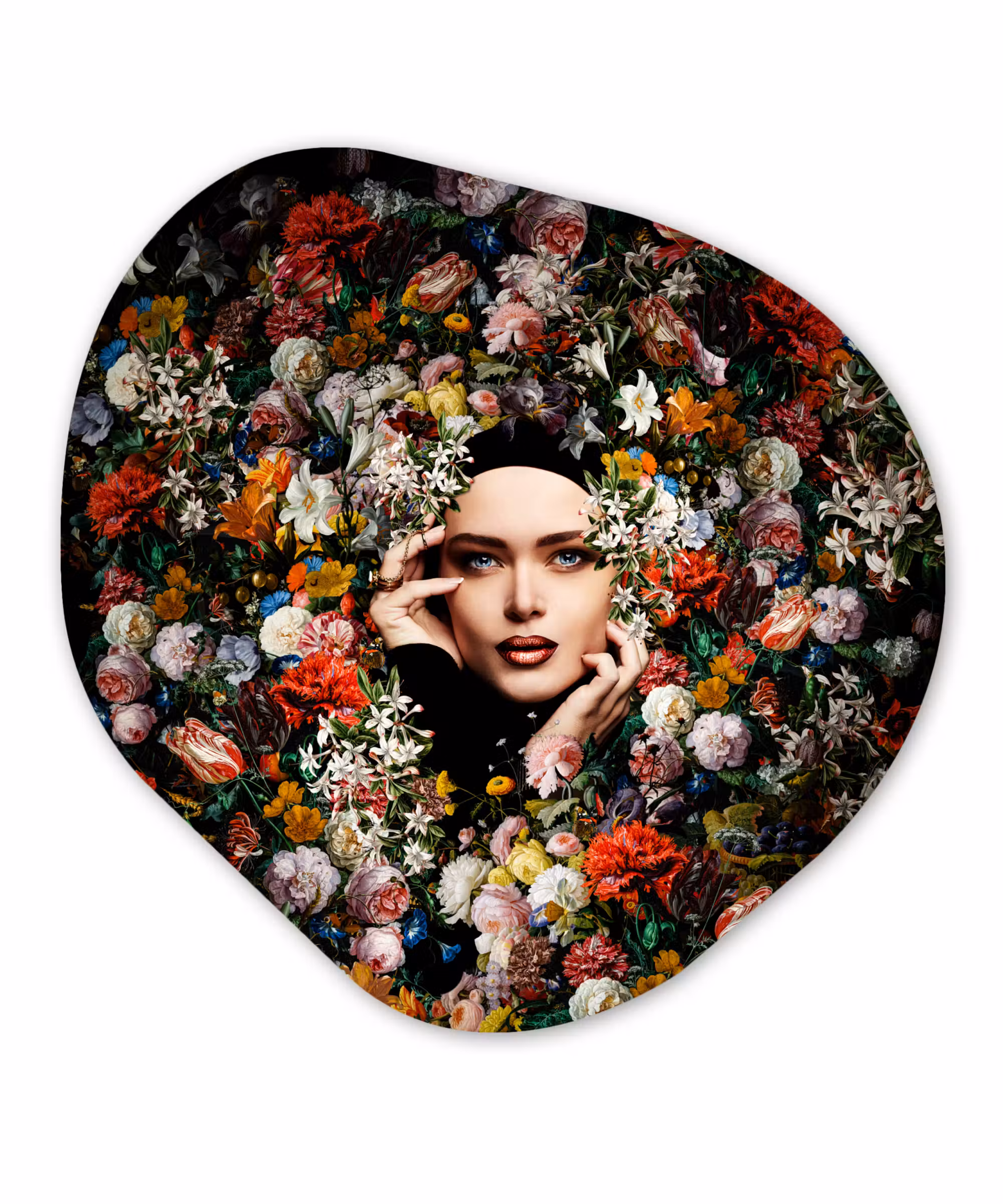 Organische Formen – Aluminium – Bloem - Vrouwen - Portret - Botanisch