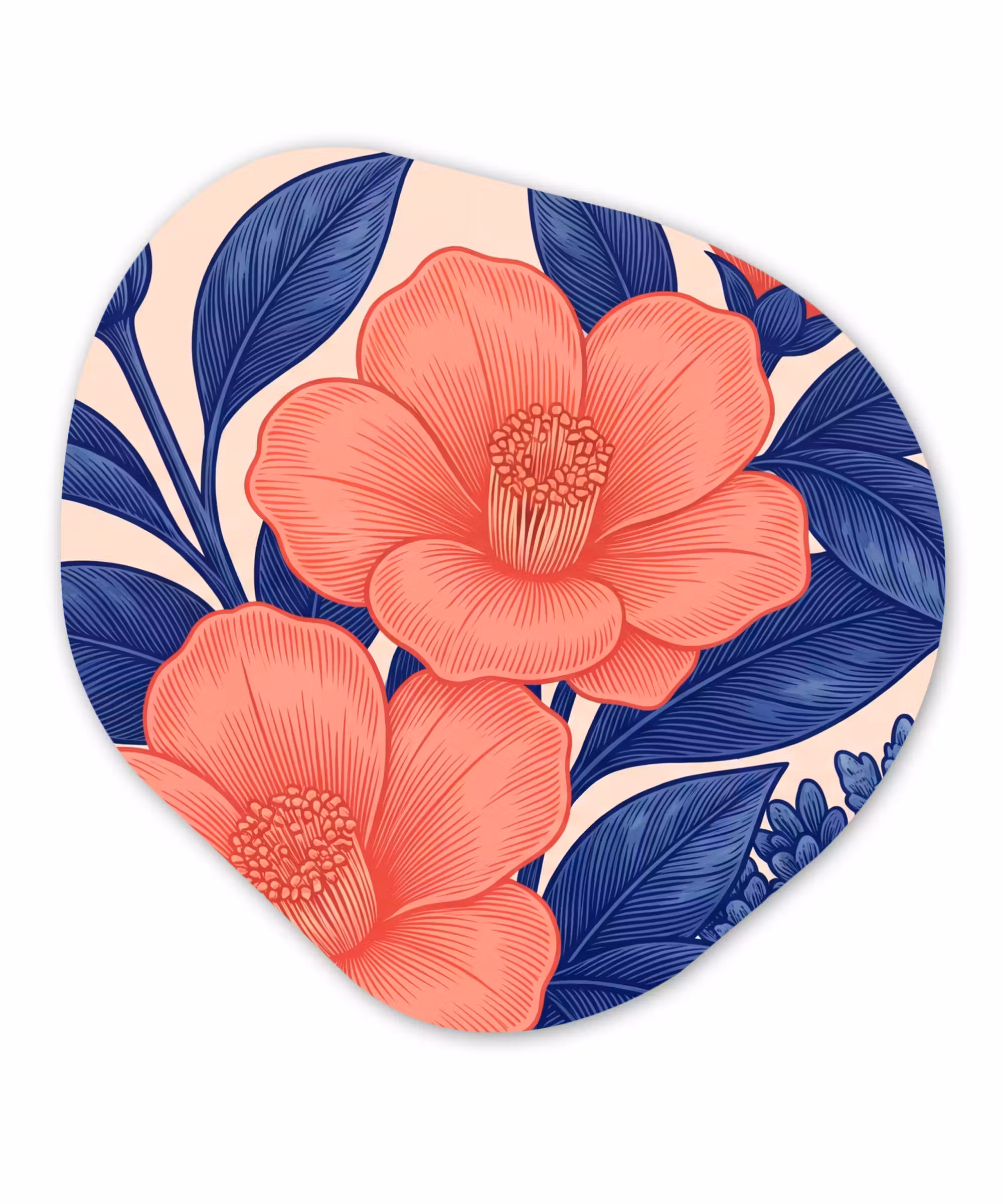 Organisch schilderij - Forex - Bloemen - Bladeren - Botanisch