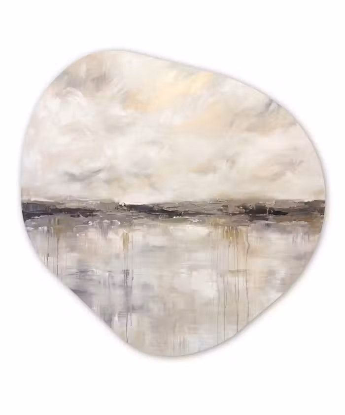 Organisch schilderij - Forex - Landschap - Horizon - Natuur - Abstract - Neutraal