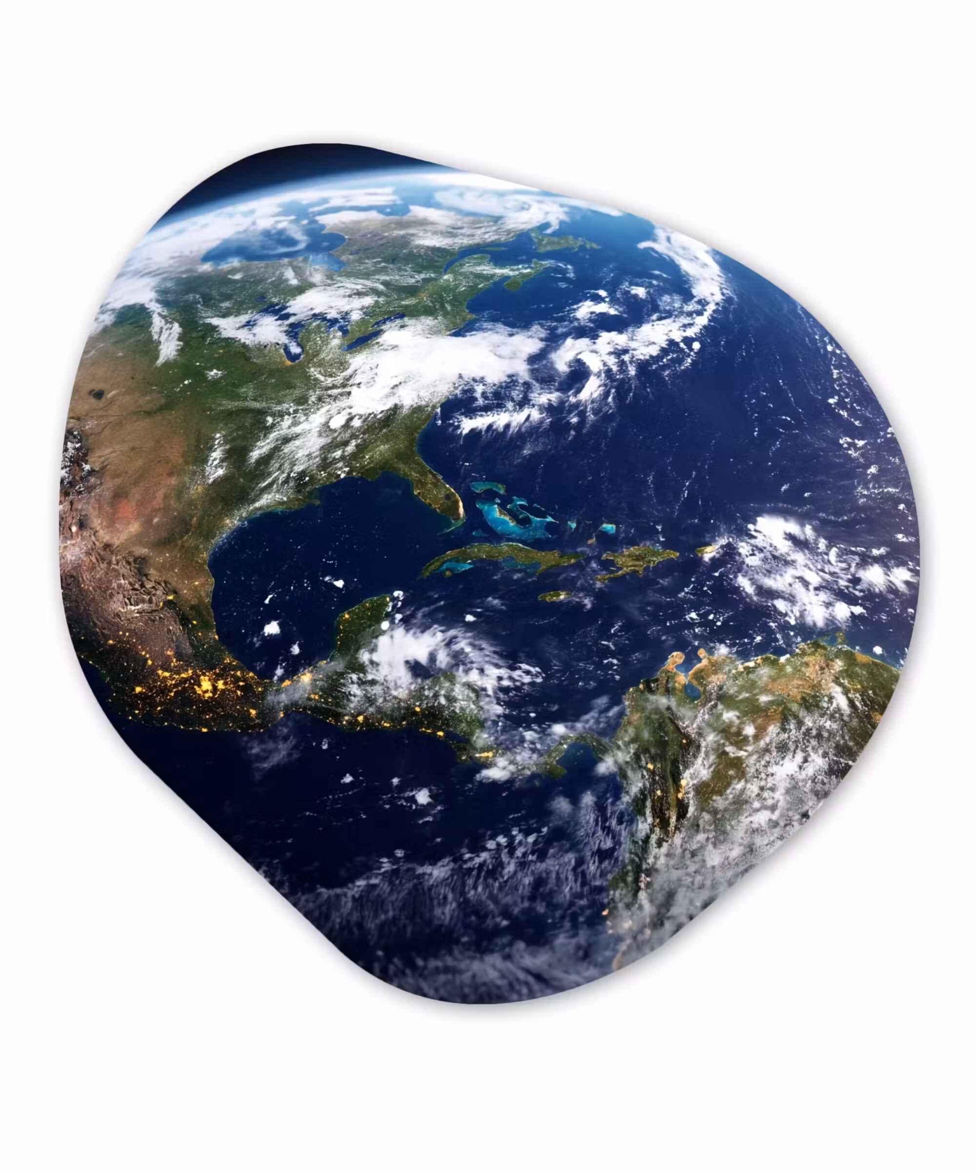 Organisch schilderij - Forex - Planeet - Ruimte - Kosmos
