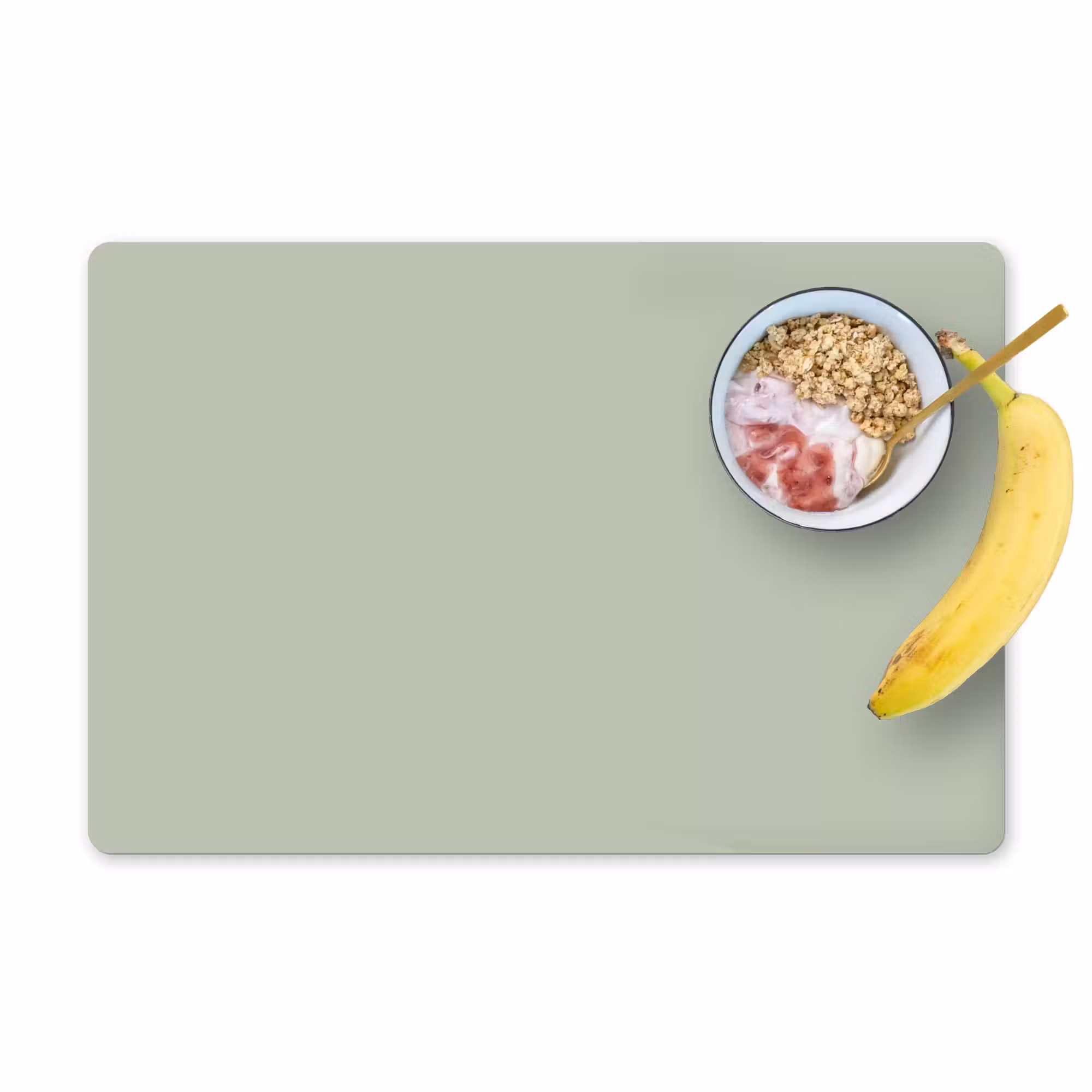 Placemat - 6 stuks - Mintgroen - Effen kleur