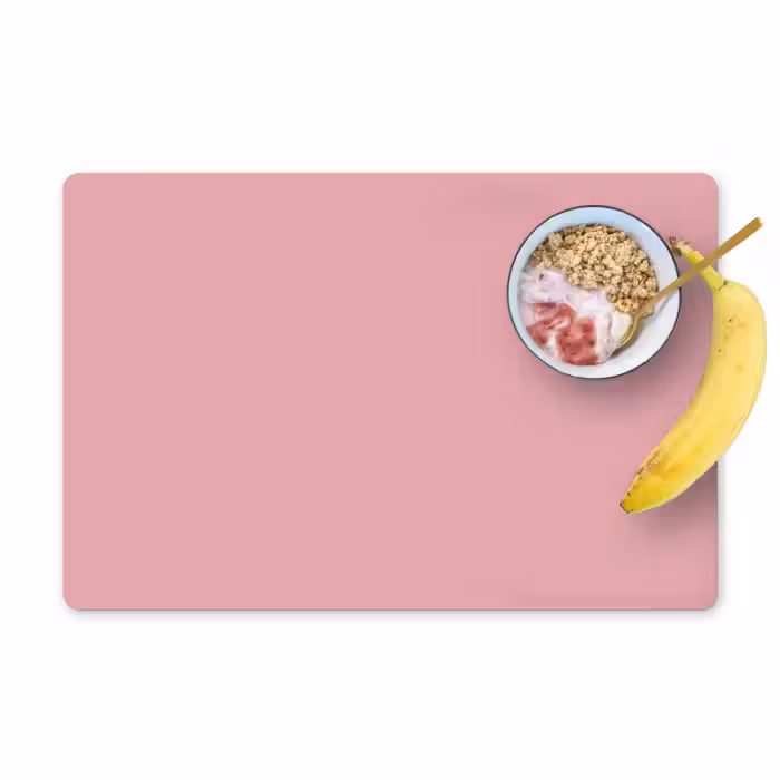 Placemat - 6 stuks - Roze - Kleuren - Interieur - Effen - Kleur