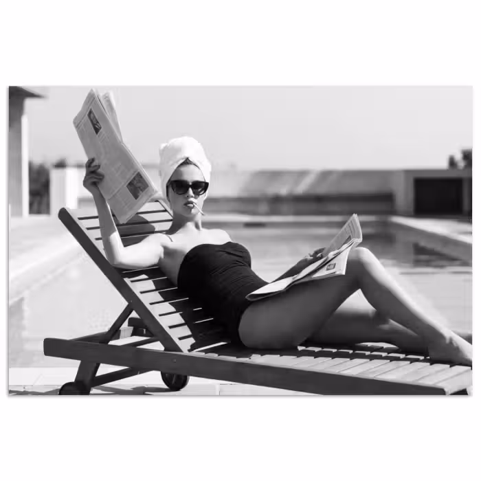 Poster - Glamour - Modern - Zwart - Wit
