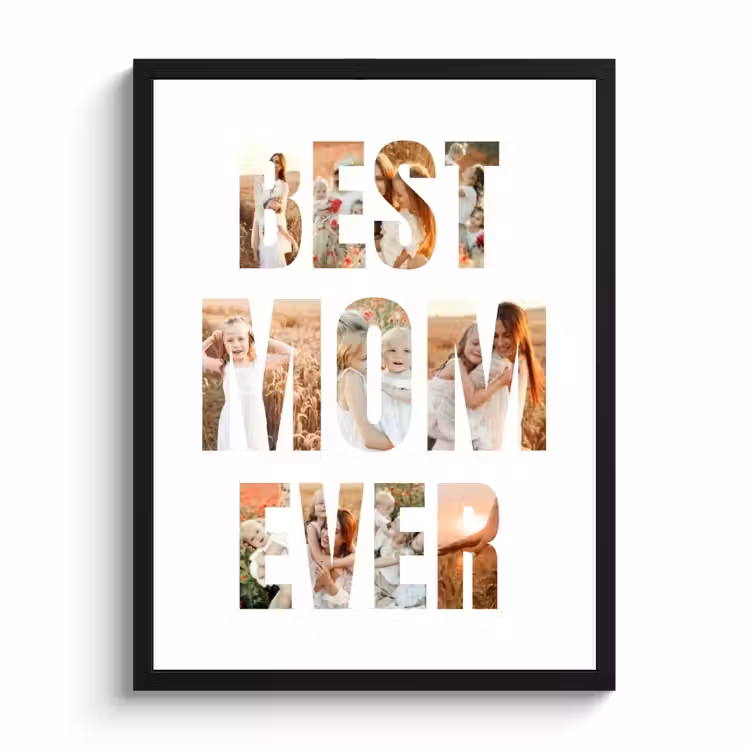 Foto in lijst - Best mom ever