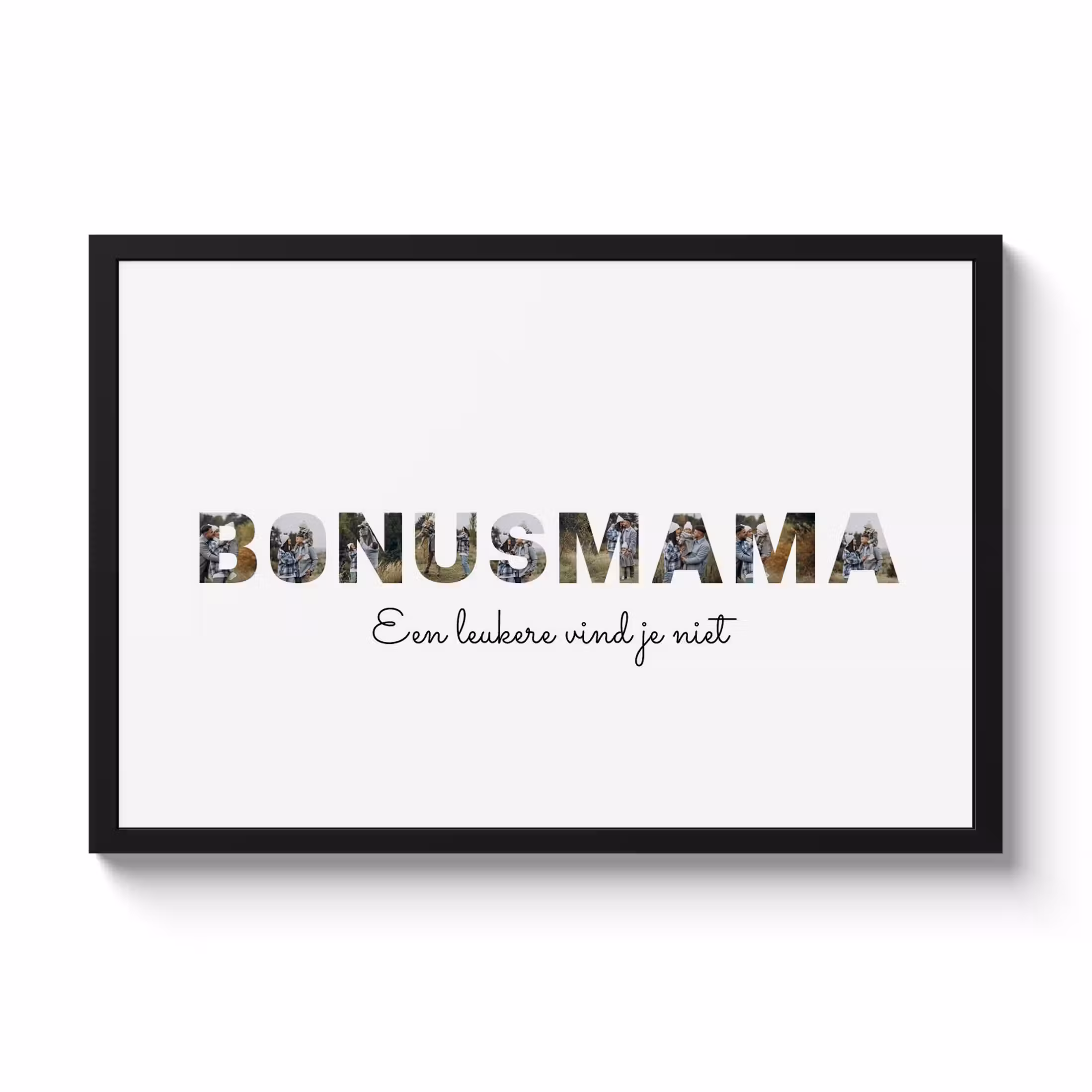 Foto in lijst - Bonusmama