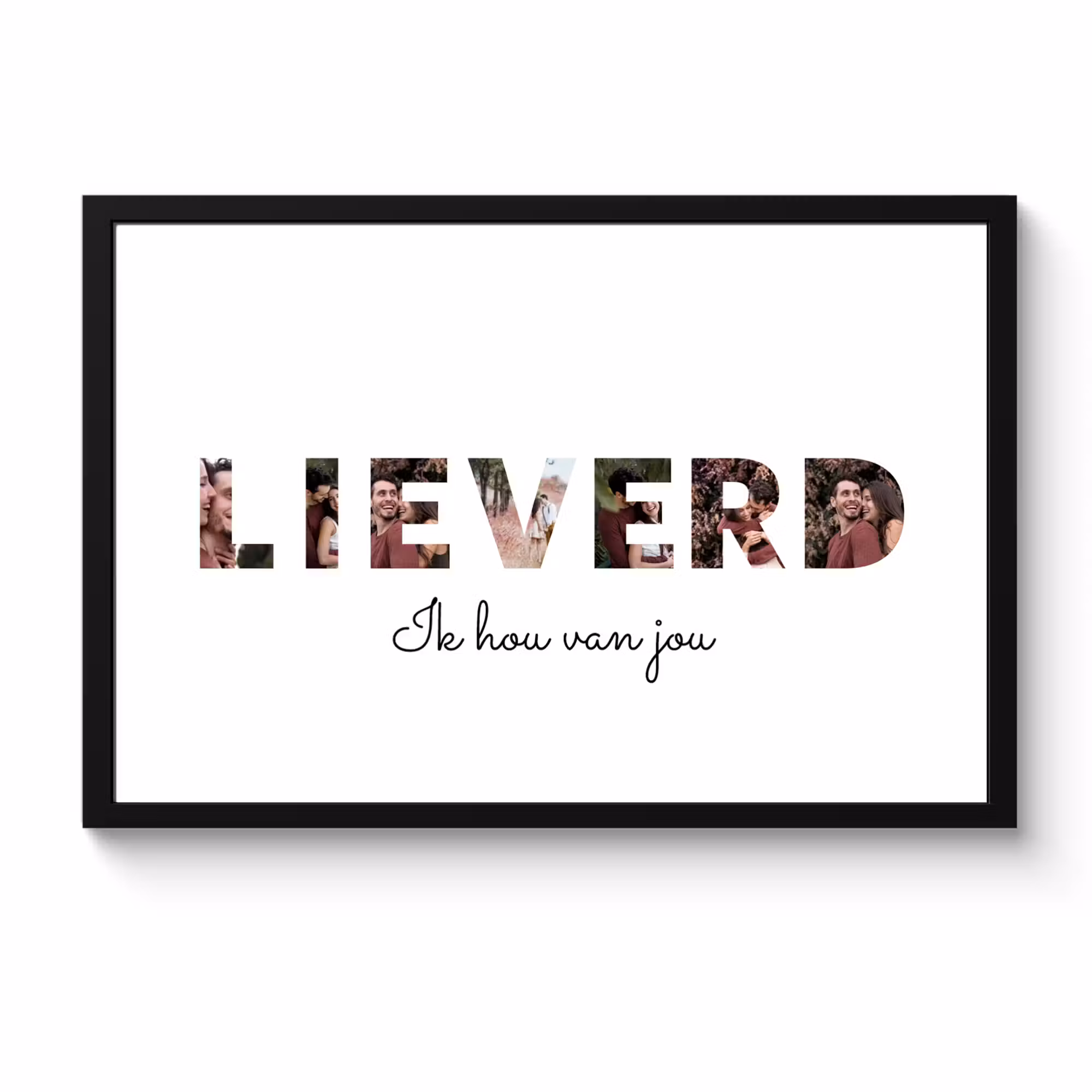 Foto in lijst - Lieverd