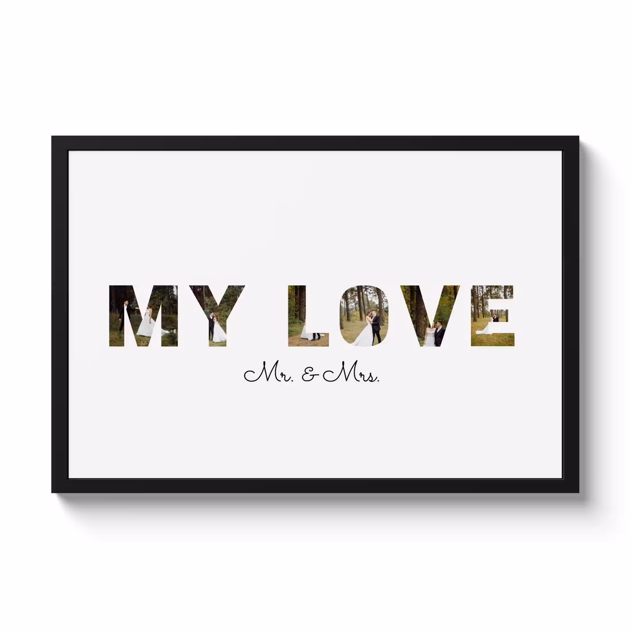 Foto in lijst - My Love