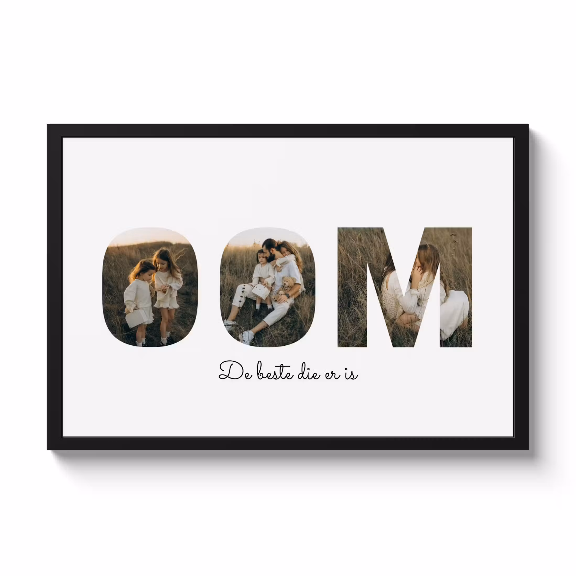 Foto in lijst - Oom