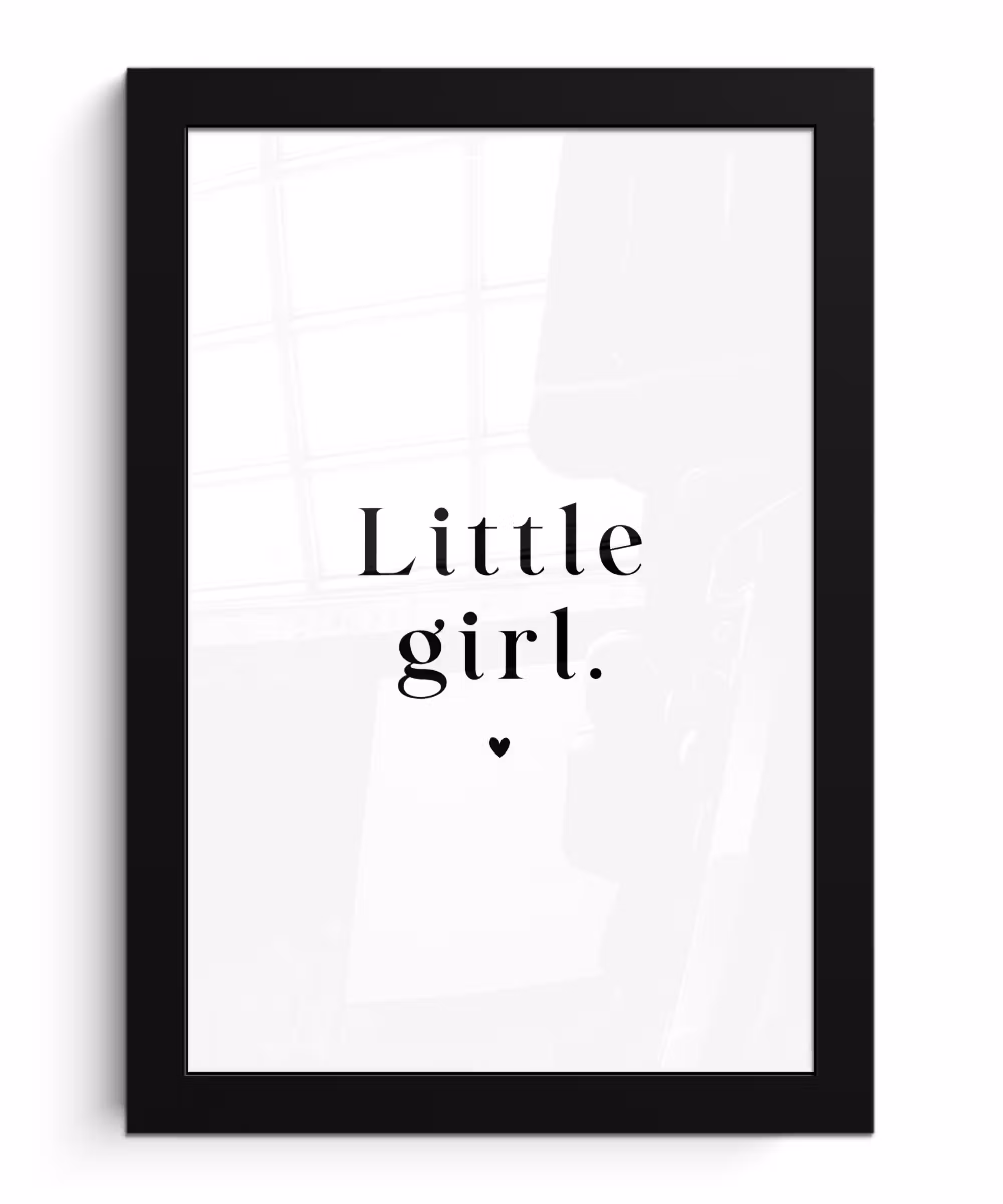 Poster met lijst - Spreuken - Little girl - Meisje - Kinderen - Quotes