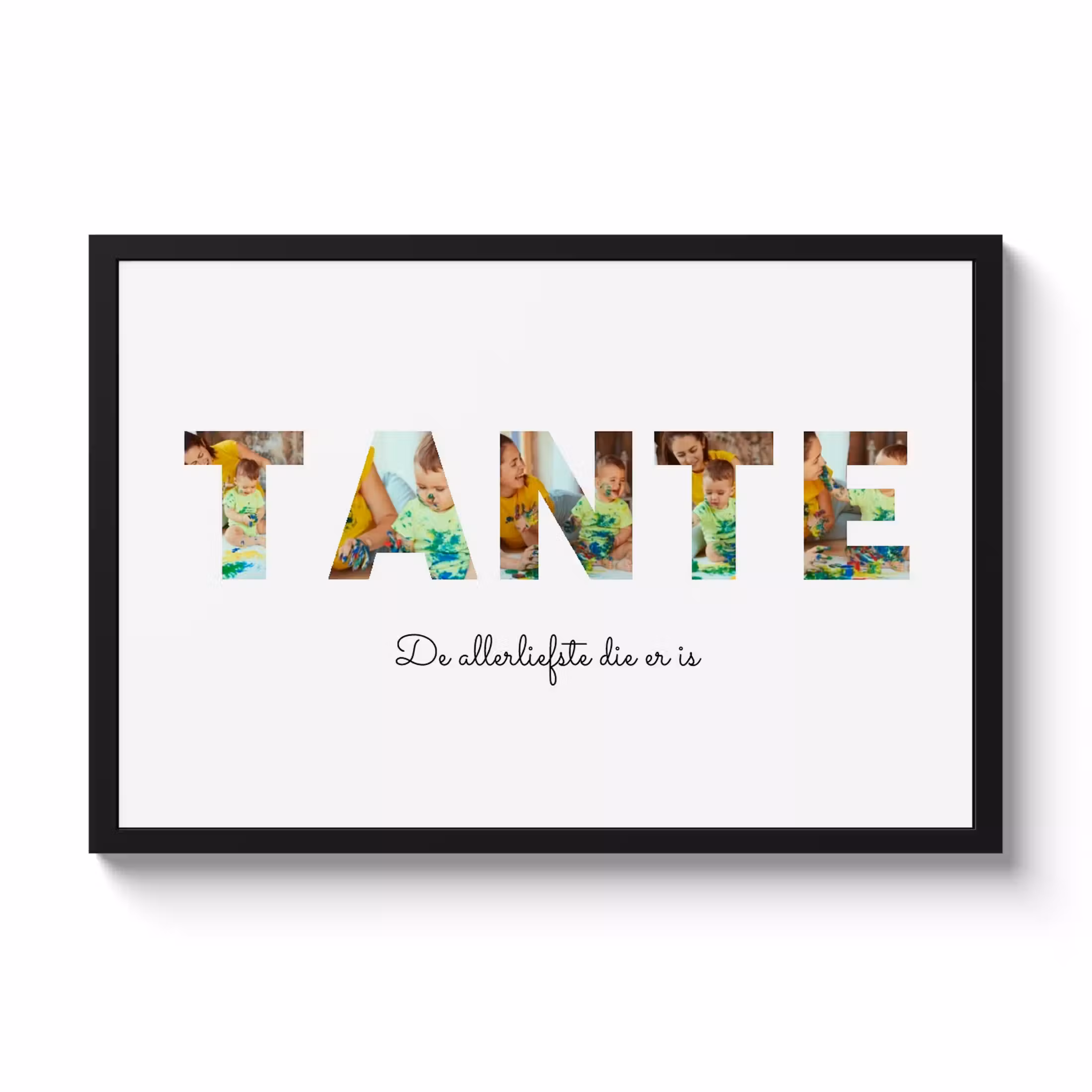 Foto in lijst - Tante