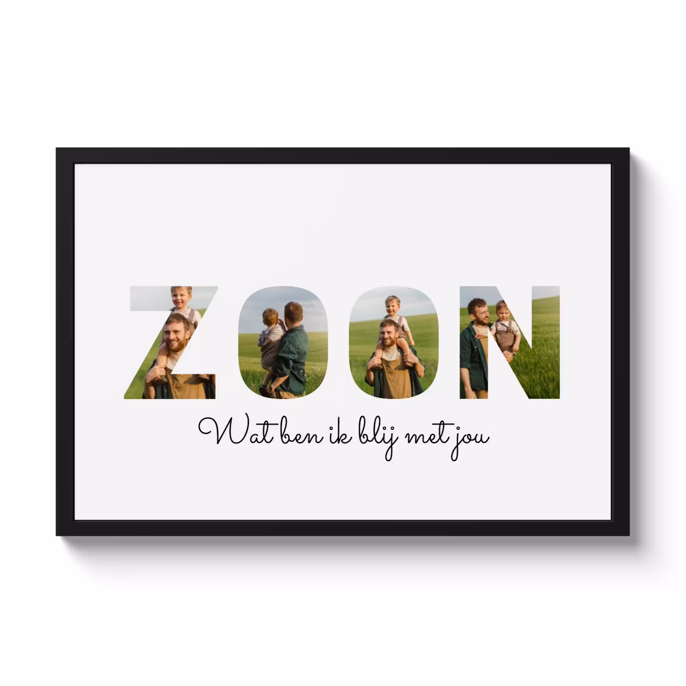 Foto in lijst – Zoon