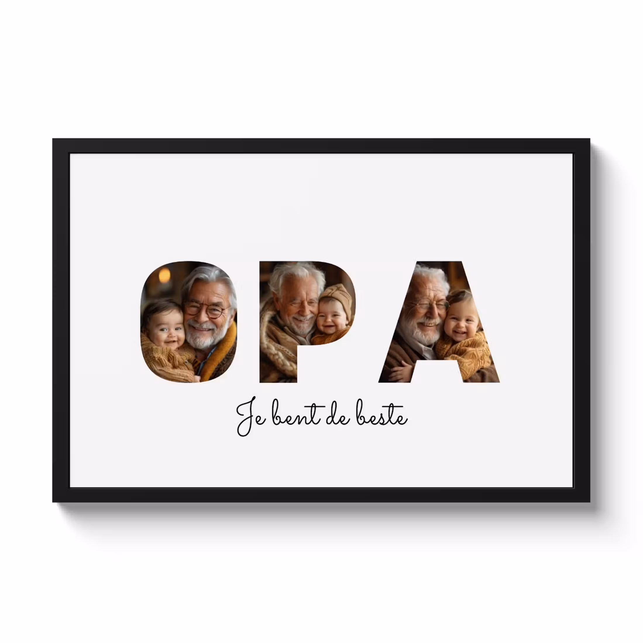 Foto in lijst - Opa