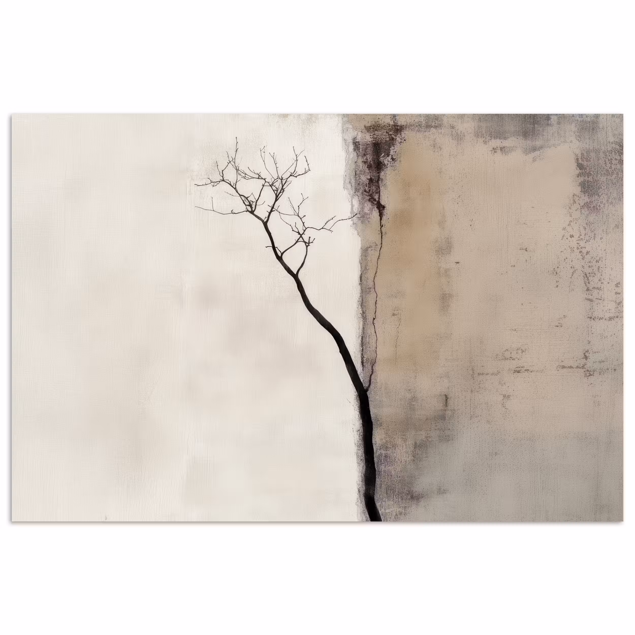 Poster – Wabi sabi - Plant - Beige