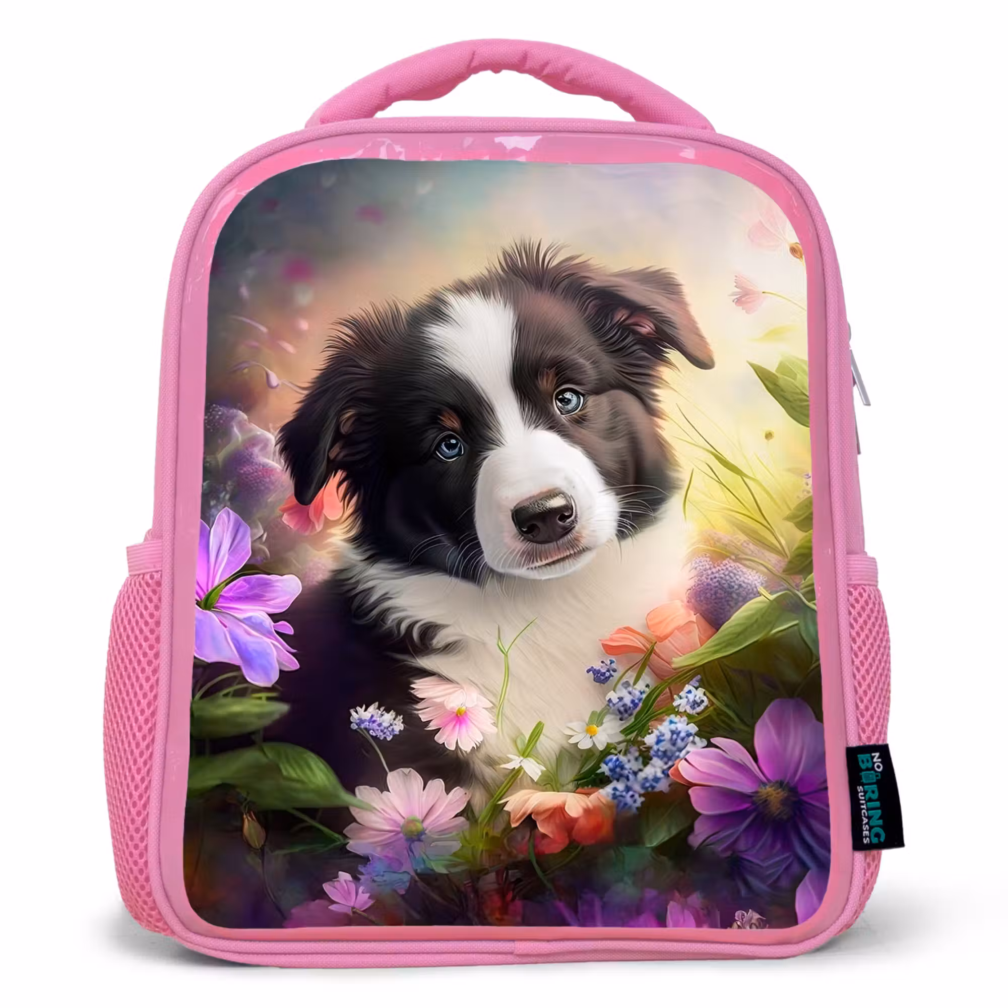 Rugzak kind - roze - Lasse het Hondje