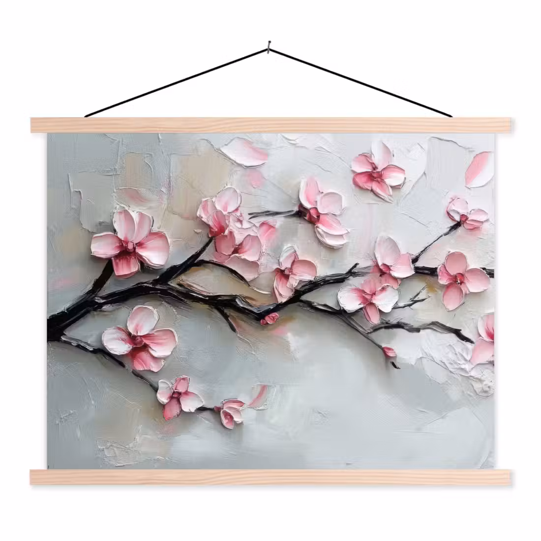 Schoolplaat - Bloesem - Kunstzinnig - Roze - Sakura