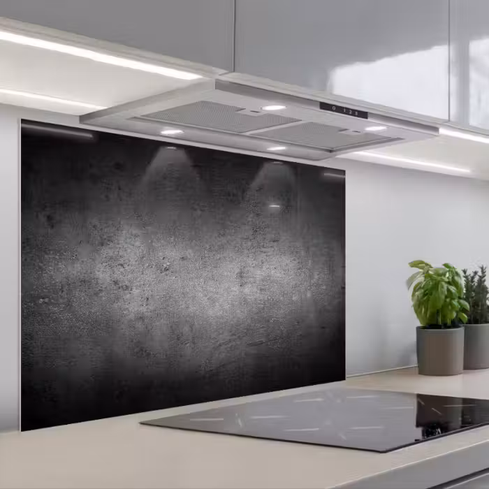 Spatscherm keuken - Beton - Grijs - Retro - Cement - Textuur