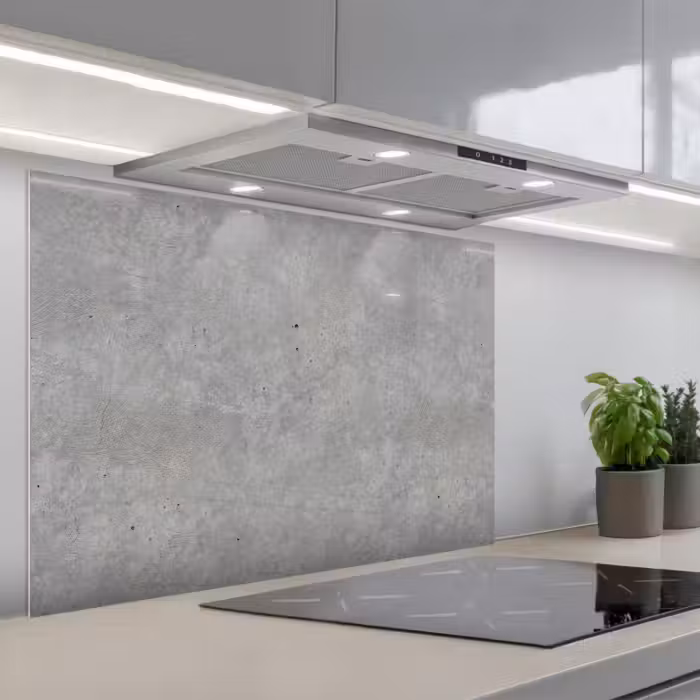 Spatscherm keuken - Beton - Patronen - Industrieel
