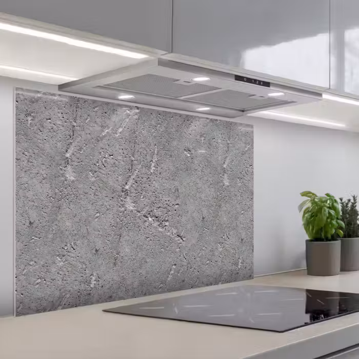 Spatscherm keuken - Beton - Patronen - Steen