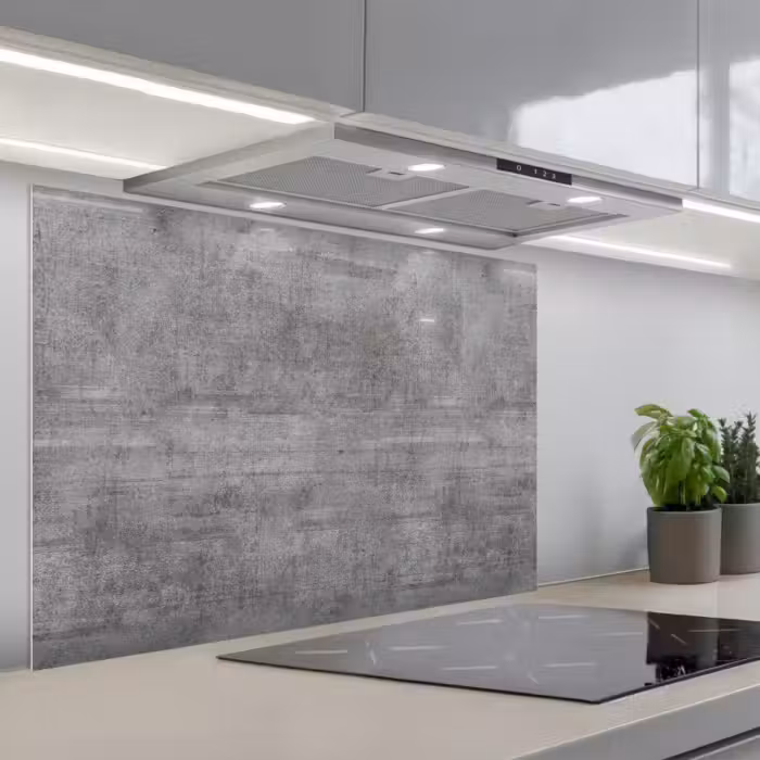 Spatscherm keuken - Beton - Patroon - Antiek