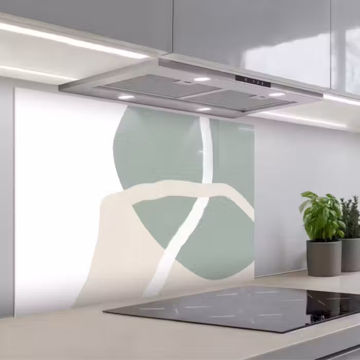 Spatscherm keuken - Minimalisme - Pastel - Design