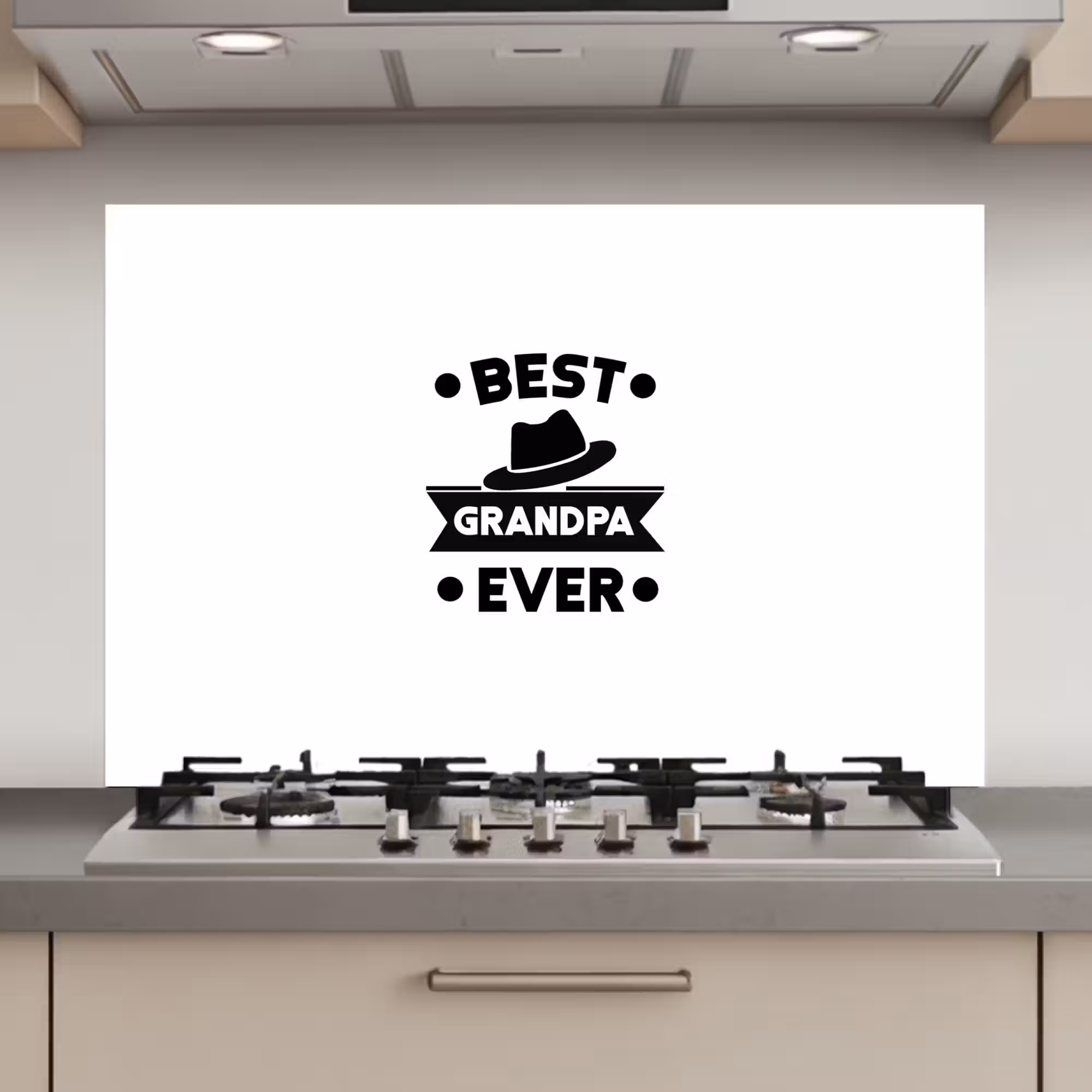 Spatscherm keuken - Opa - Quotes - Best grandpa ever - Spreuken
