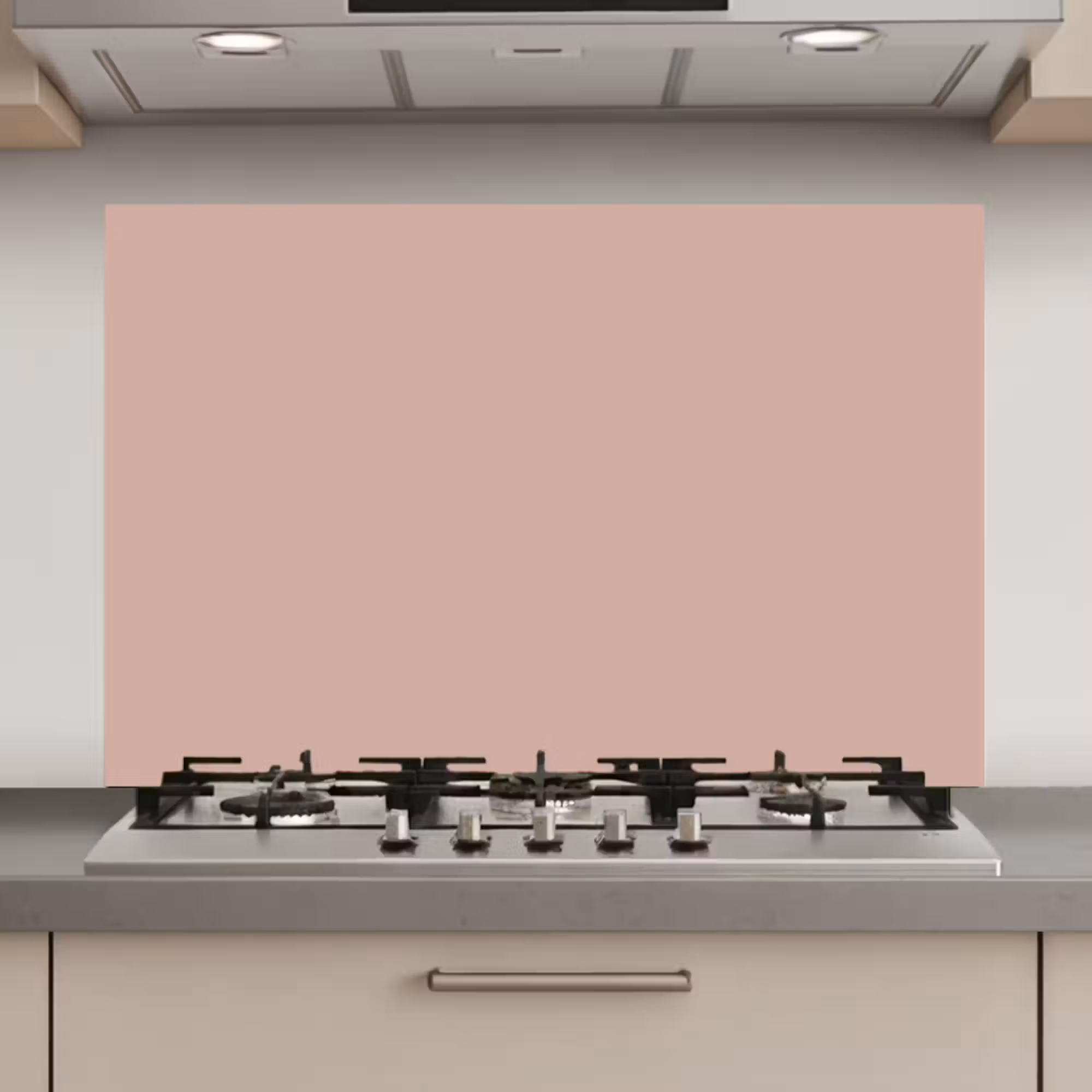 Spatscherm keuken - Roze - Palet - Oud - Effen - Oudroze