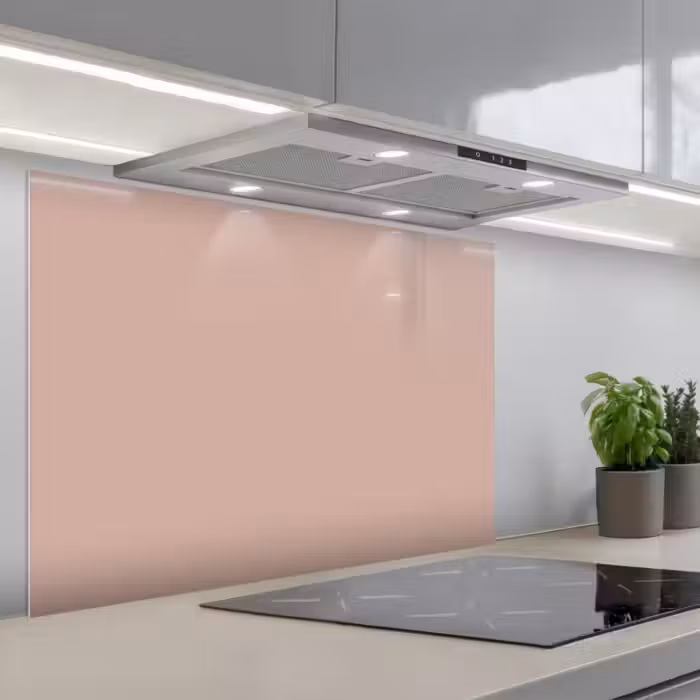 Spatscherm keuken - Roze - Palet - Oud - Effen - Oudroze