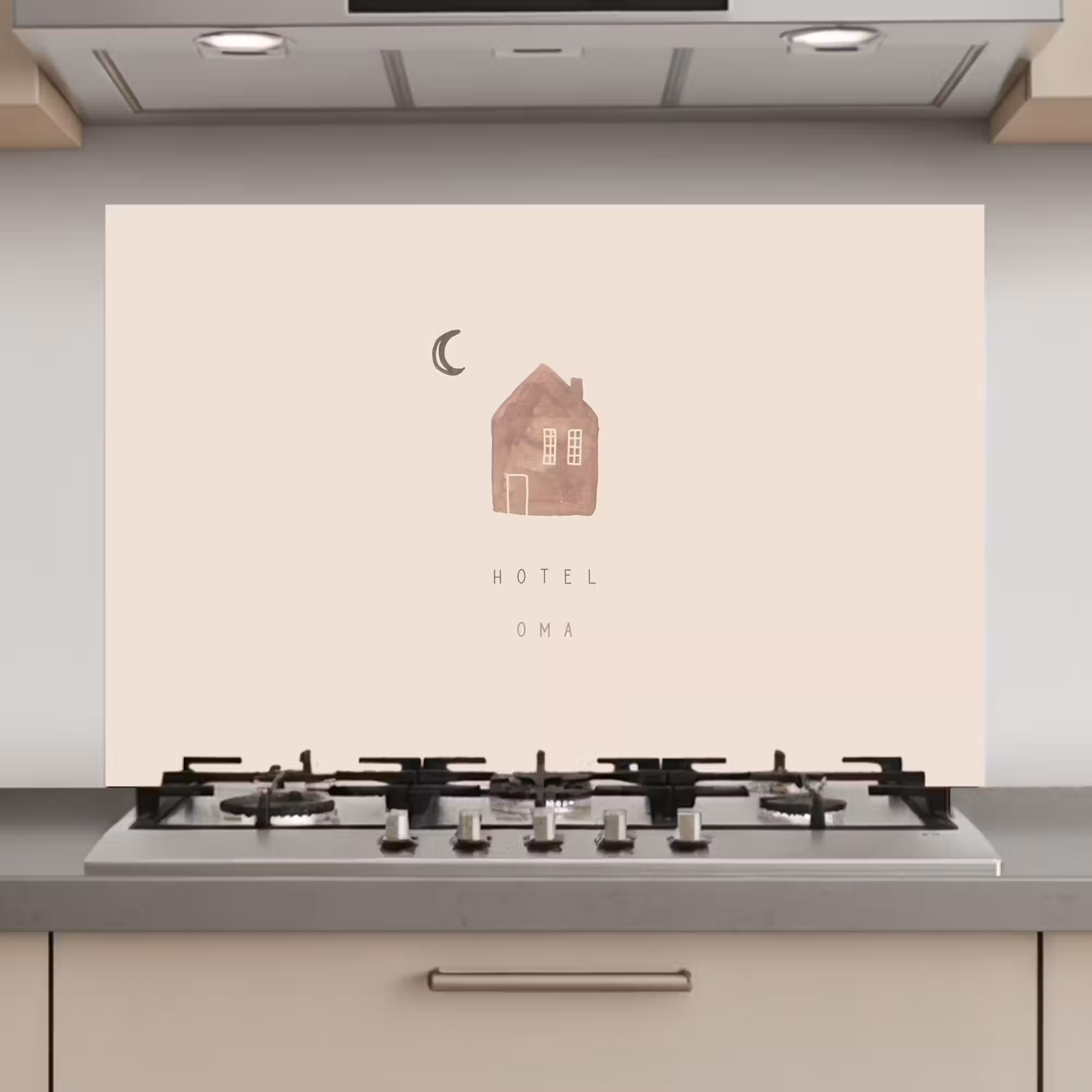 Spatscherm keuken - Spreuken - Hotel oma - Oma - Quotes