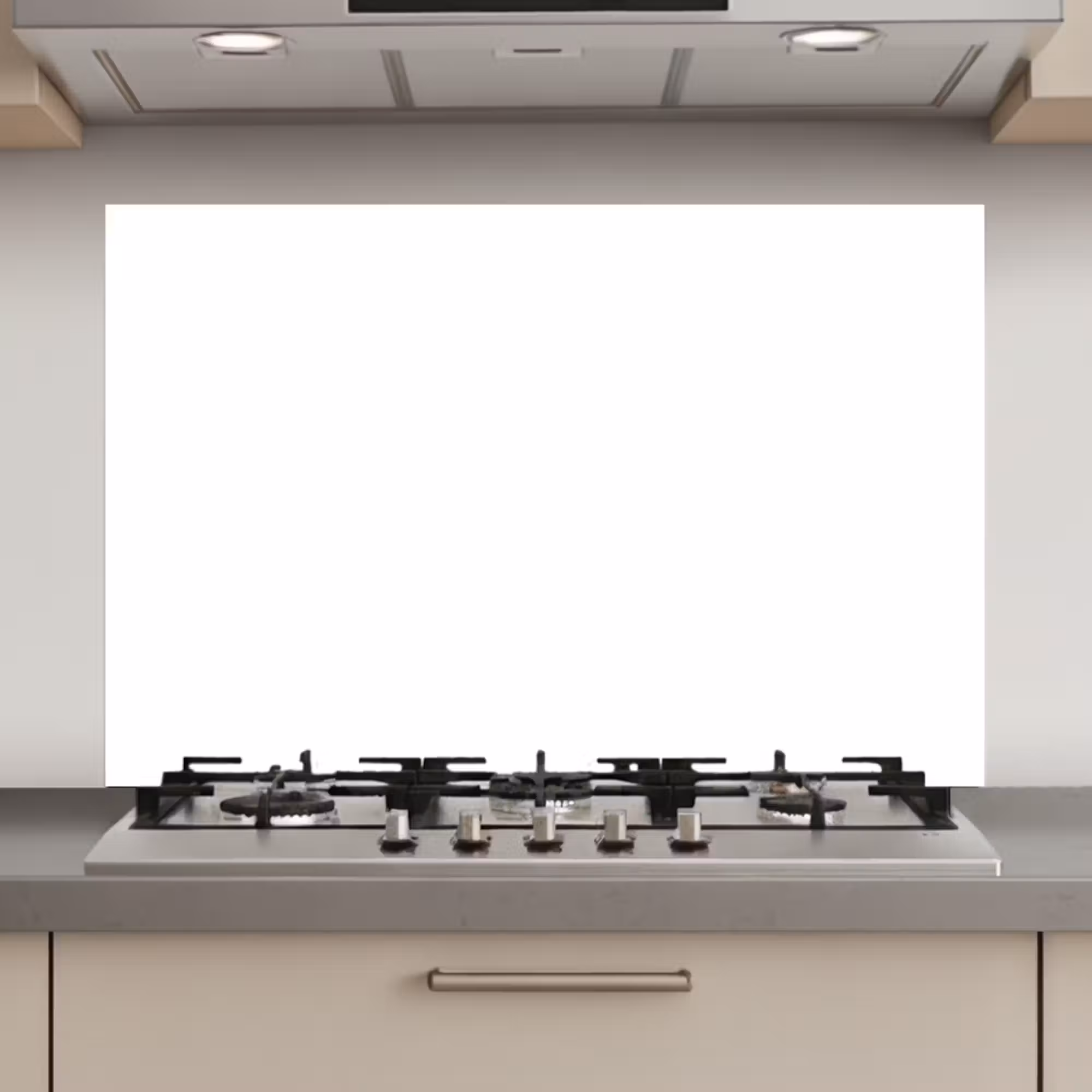 Spatscherm keuken - Wit - Kleuren - Neutraal