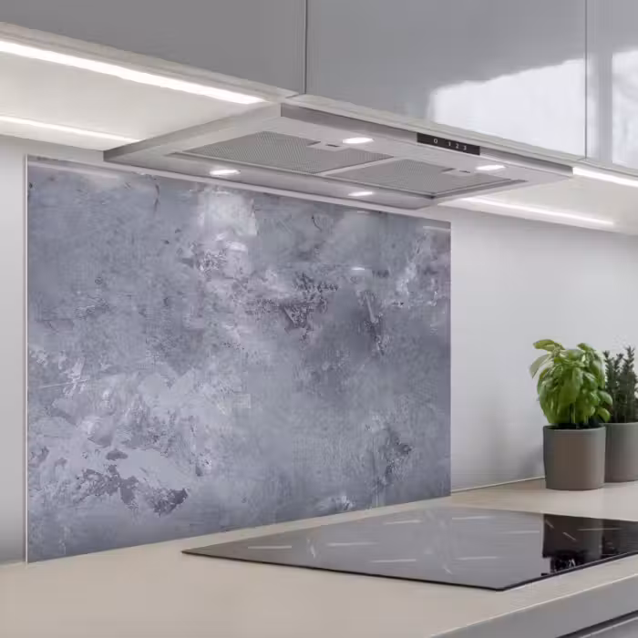 Spatscherm keuken - Wolken van Beton