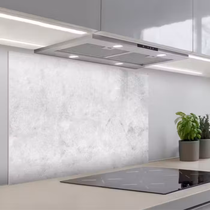 Spatscherm keuken - Zachte Betongloed