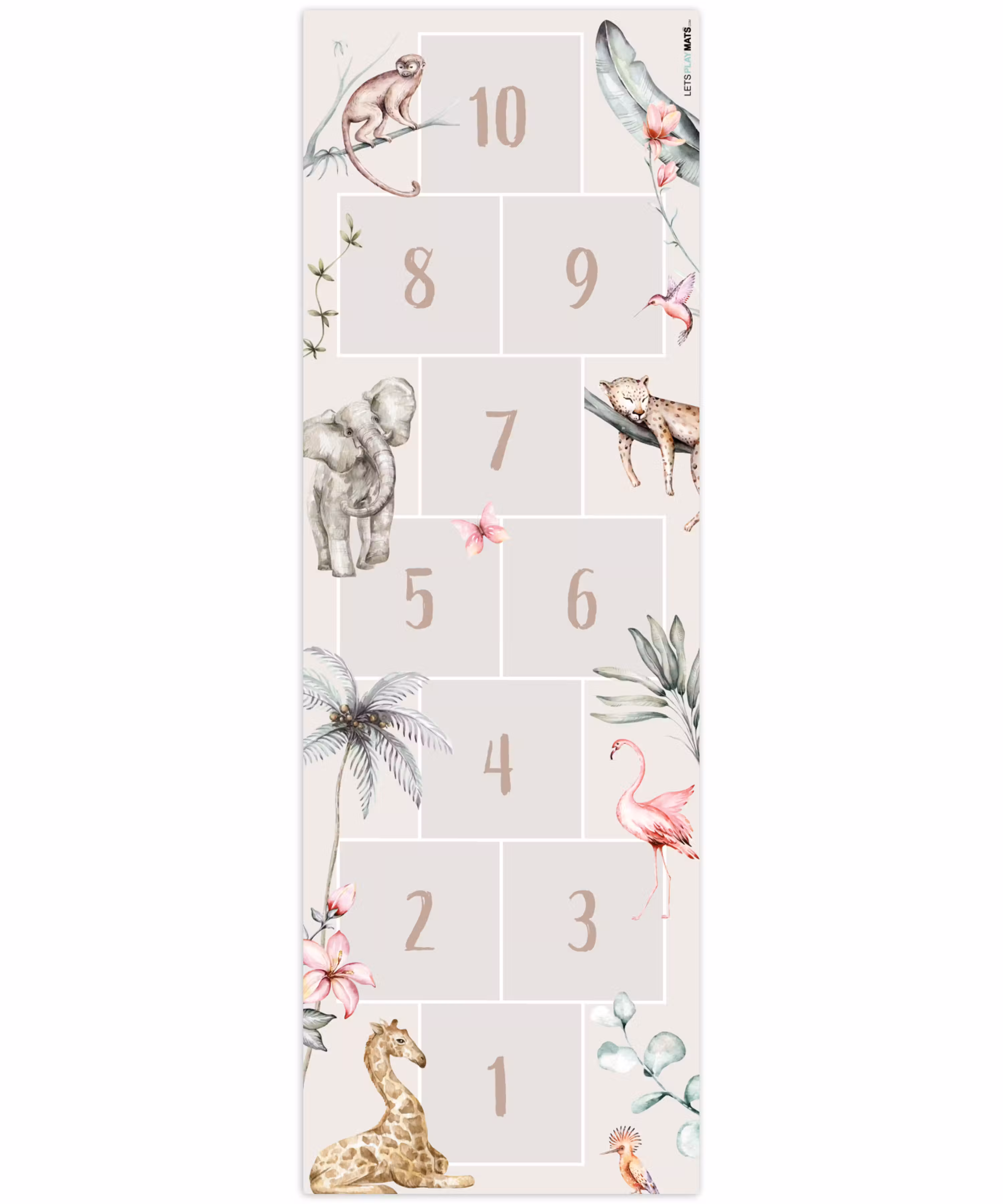 Speelkleed - Hinkelpad - Dieren - Safari - Waterverf - Kinderen
