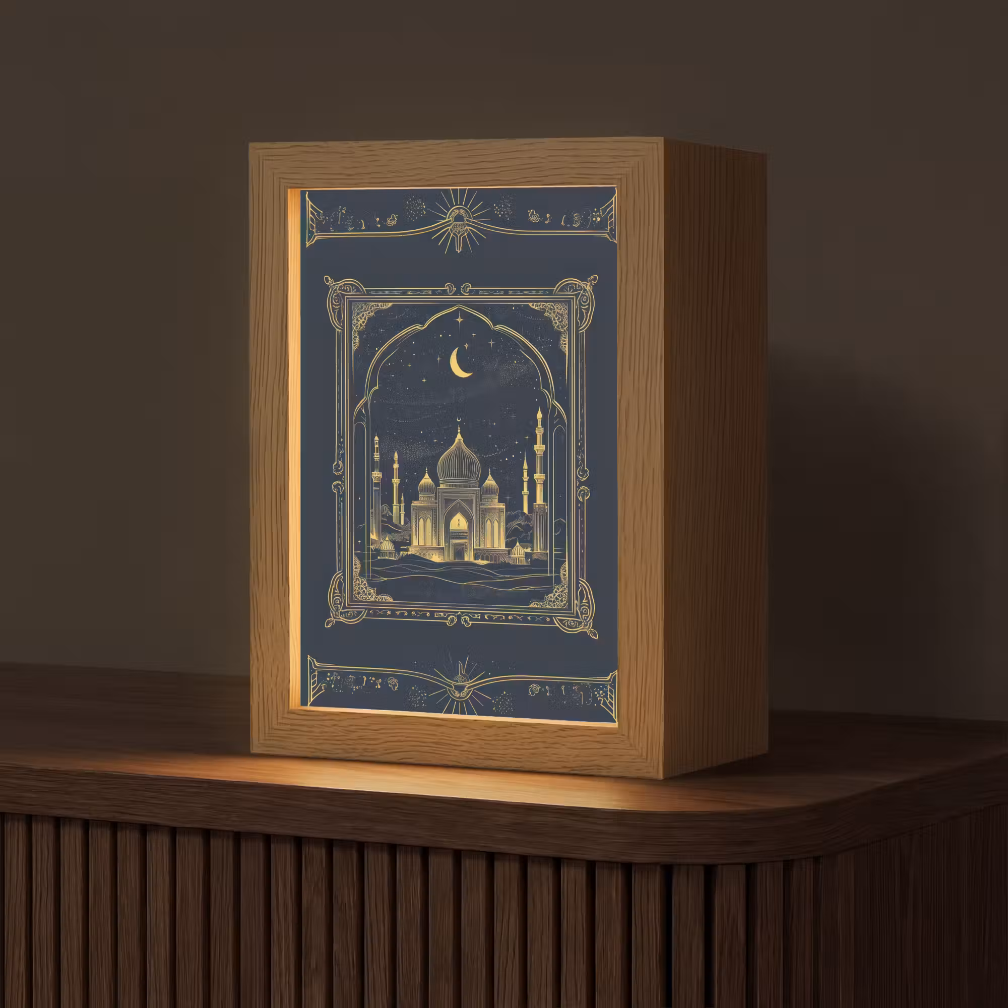 Tafellamp - Moskee - Islam - Goud - Ramadan - Islamitische
