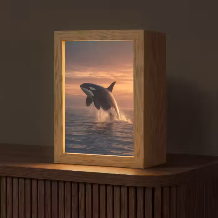 Tafellamp - Orka - Zee - Zonsondergang