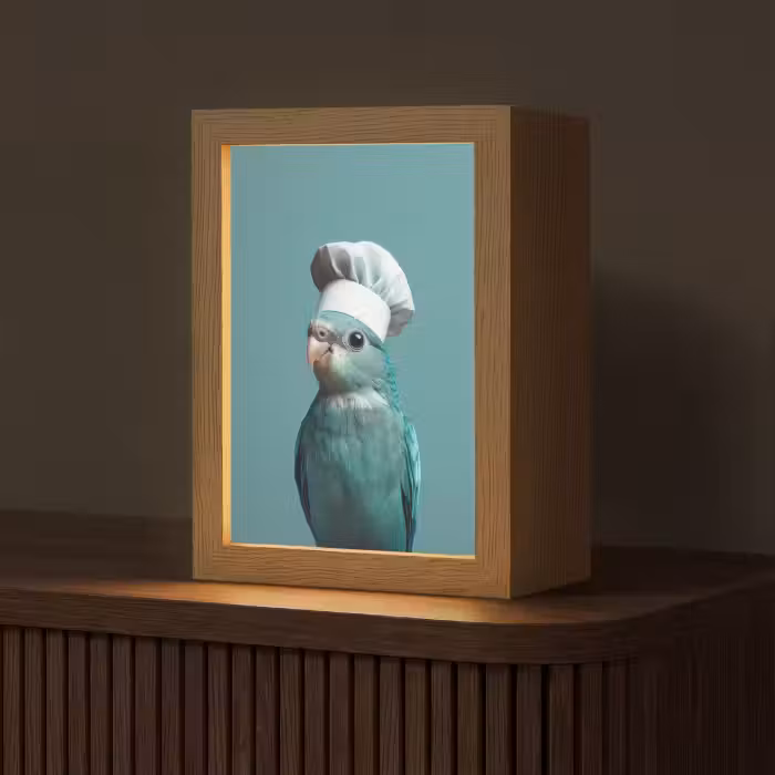 Tafellamp - Parkiet - Vogel - Koksmuts - Cute