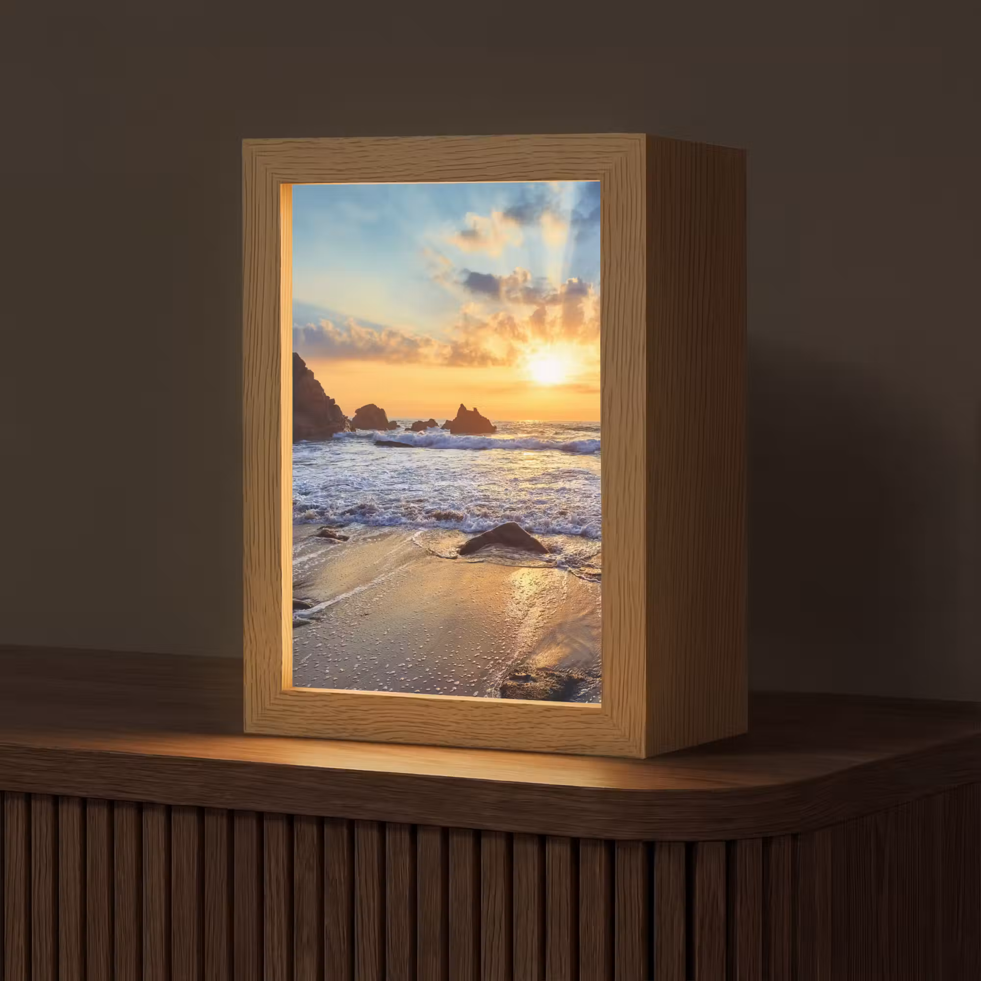 Tafellamp - Strand - Zonsondergang - Natuur - Zee - Landschap