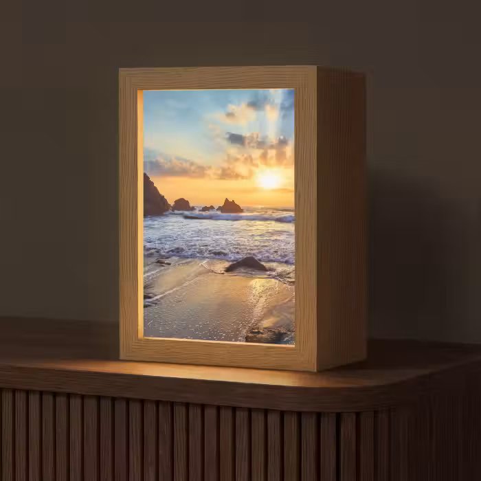 Tafellamp - Strand - Zonsondergang - Natuur - Zee - Landschap