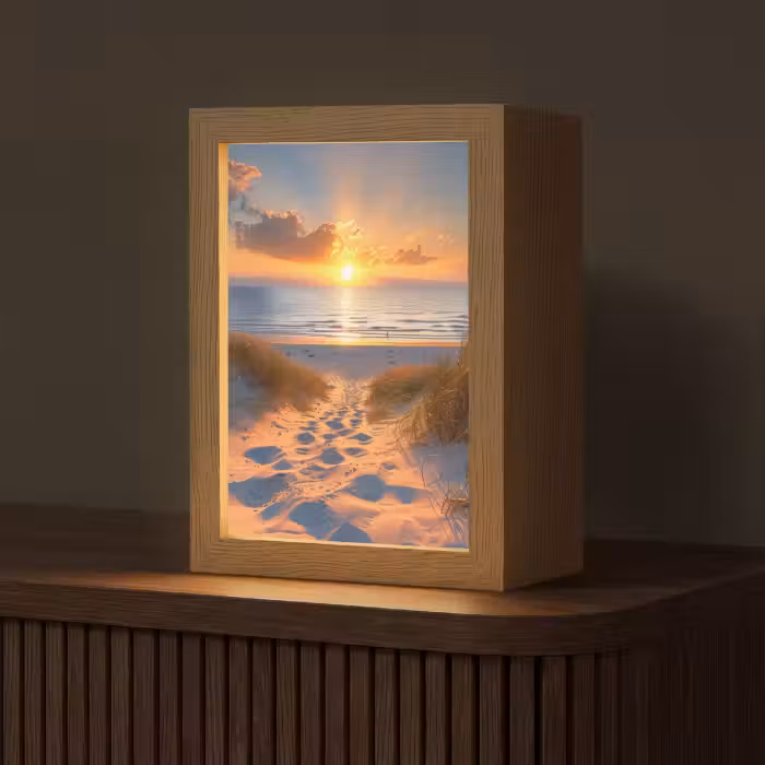 Tafellamp - Zonsondergang - Duinen - Strand - Zee