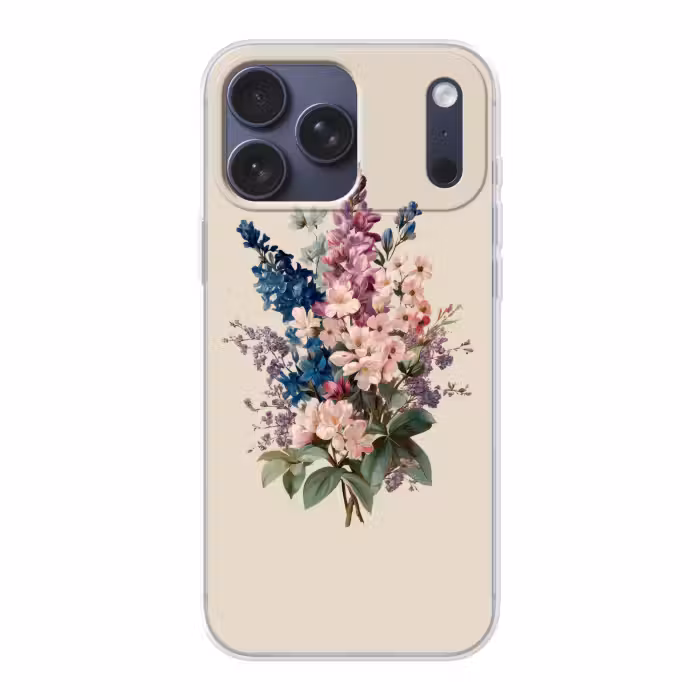 Telefoonhoesje Softcase - Vintage Boeket Bloemen