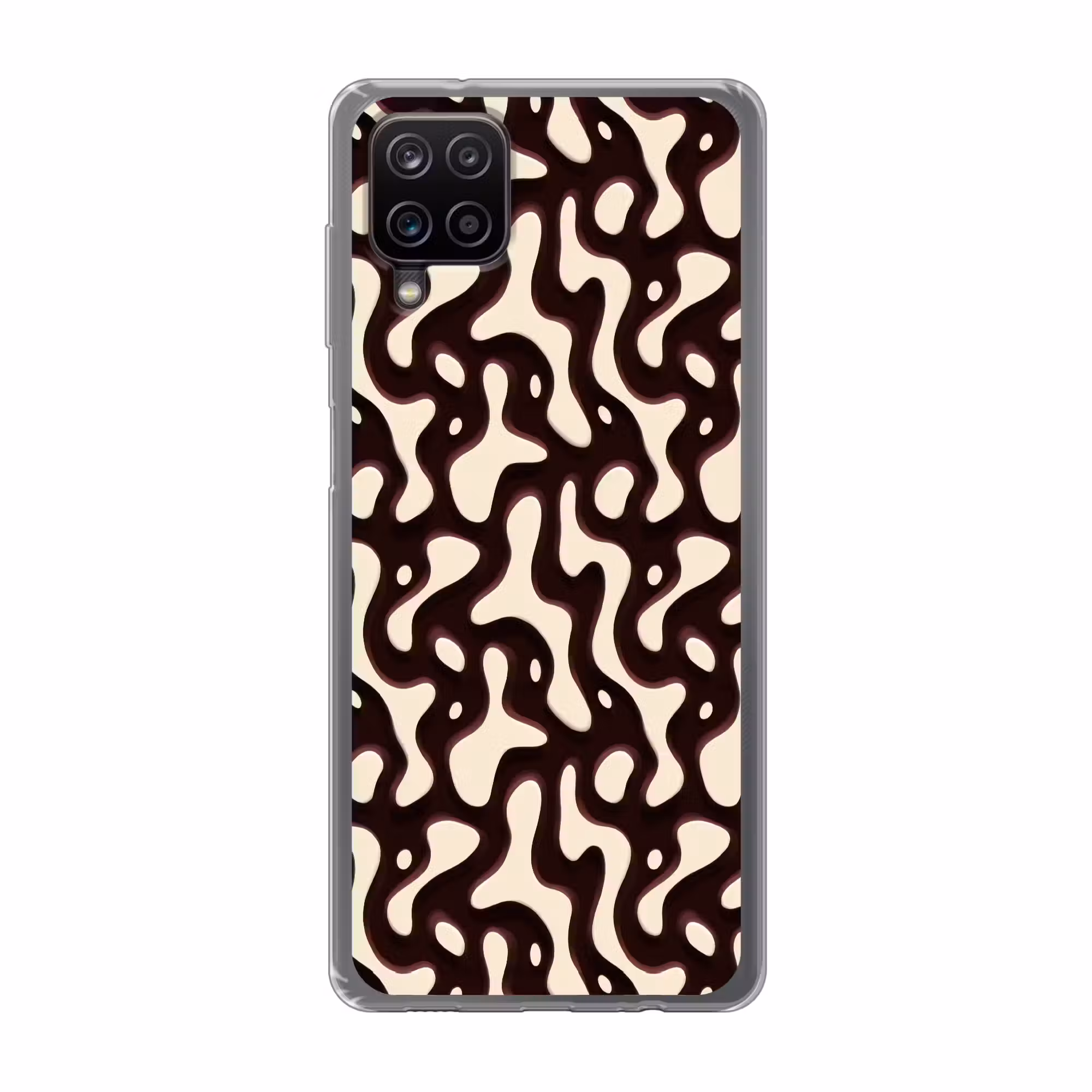 Telefoonhoesje Softcase - Organisch - Krachtig - Bruin