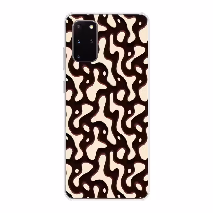 Telefoonhoesje Softcase - Organisch - Krachtig - Bruin