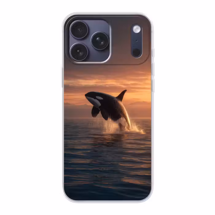 Telefoonhoesje Softcase - Orka - Zee - Zonsondergang