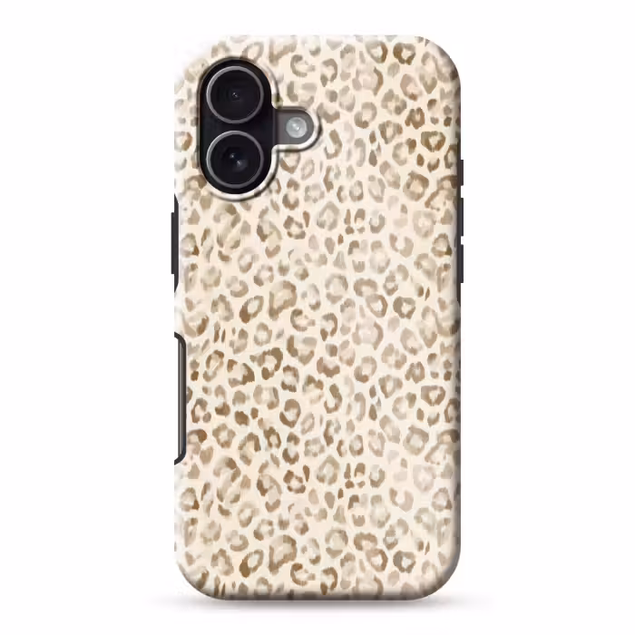 Telefoonhoesje Toughcase - Luipaard - Klassiek - Beige